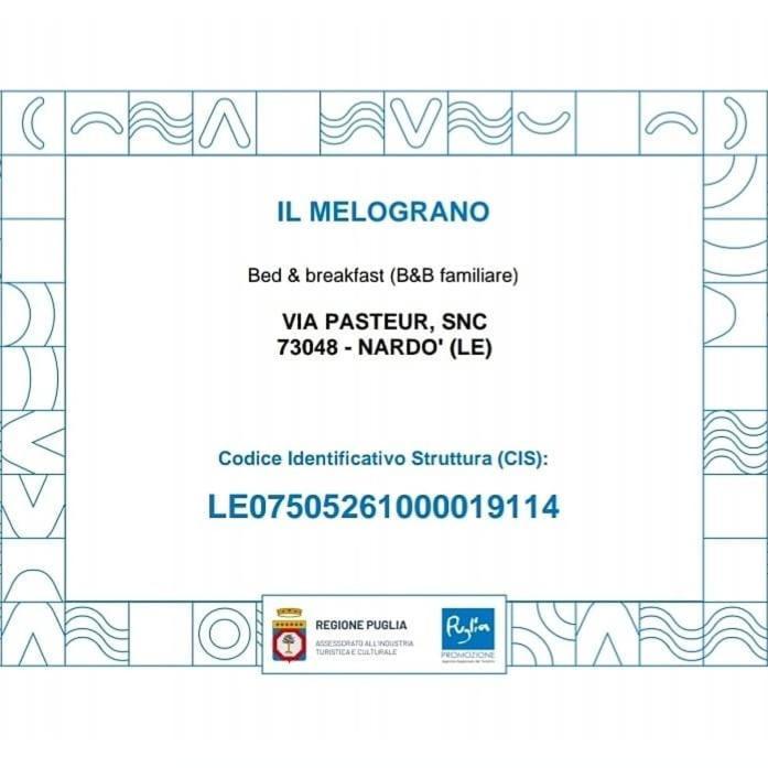 B&B Il Melograno Salento Torre Inserraglio 외부 사진